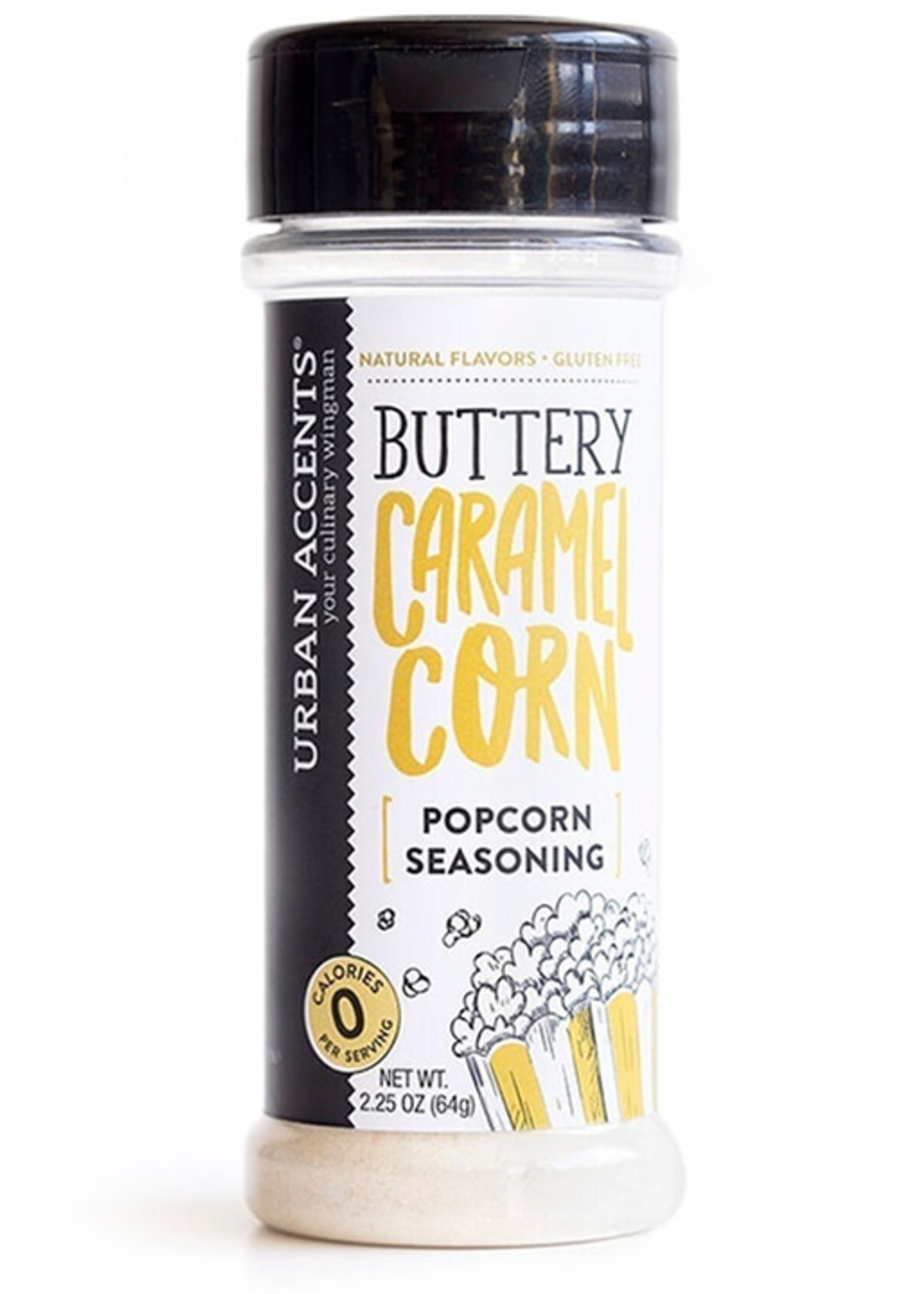 Urban Accents Popcorn Seasoning Buttery Caramel Corn 2.25 oz