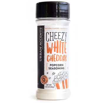 Urban Accents Popcorn Seasoning Cheezy White Cheddar 2.25 oz