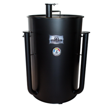 Gateway Drum Smokers Gateway Drum Smoker - 55 Gallon Matte Black No Plate