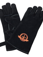 The Windmill Cast Iron The Windmill set of 2 leather BBQ gloves