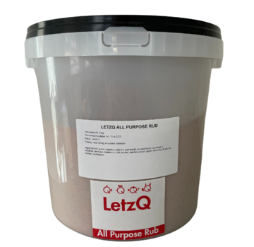 LetzQ LetzQ All Purpose Rub 5 kg