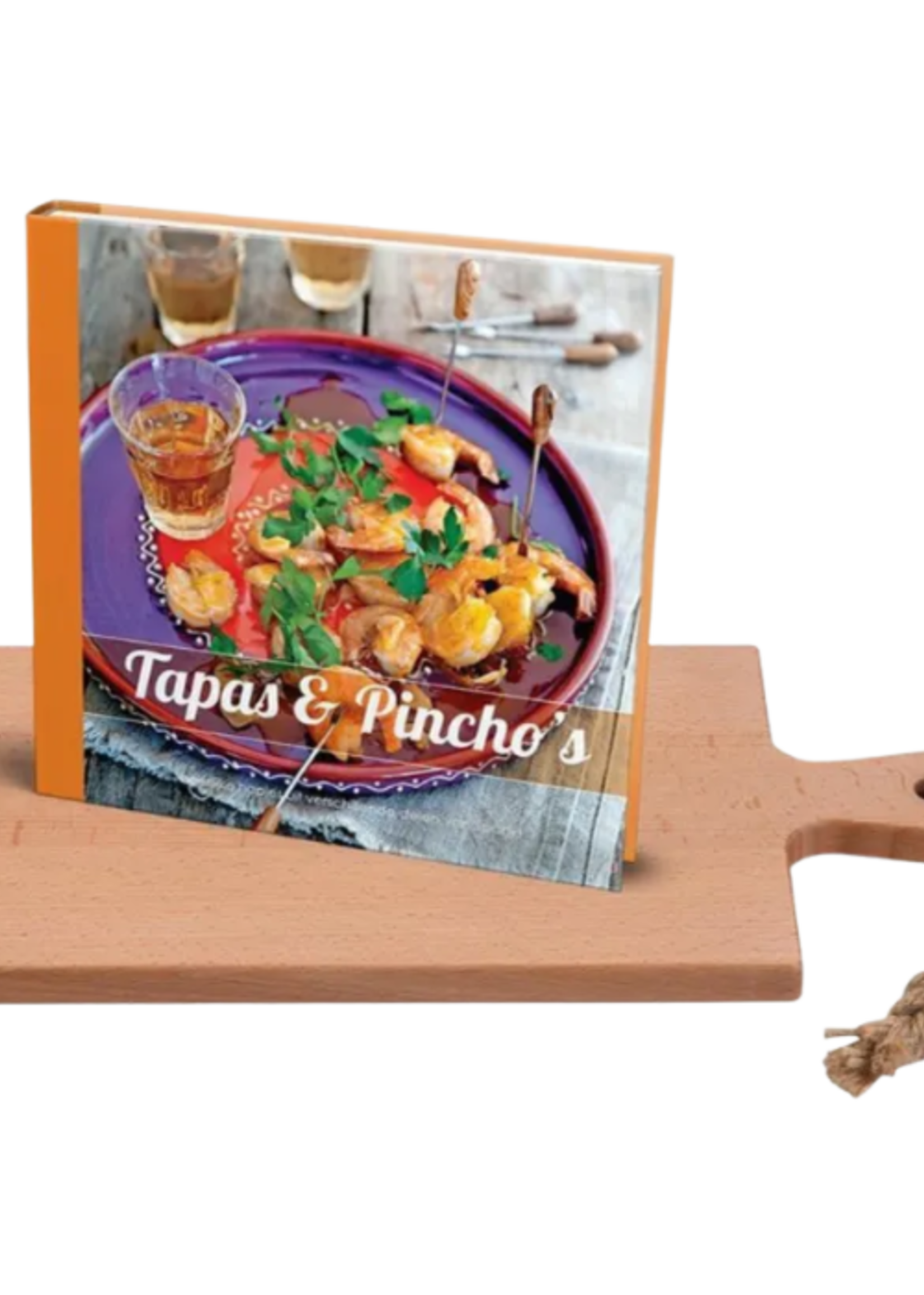 Pure Wood Serving Board 38 cm + Tapas & Pinchos