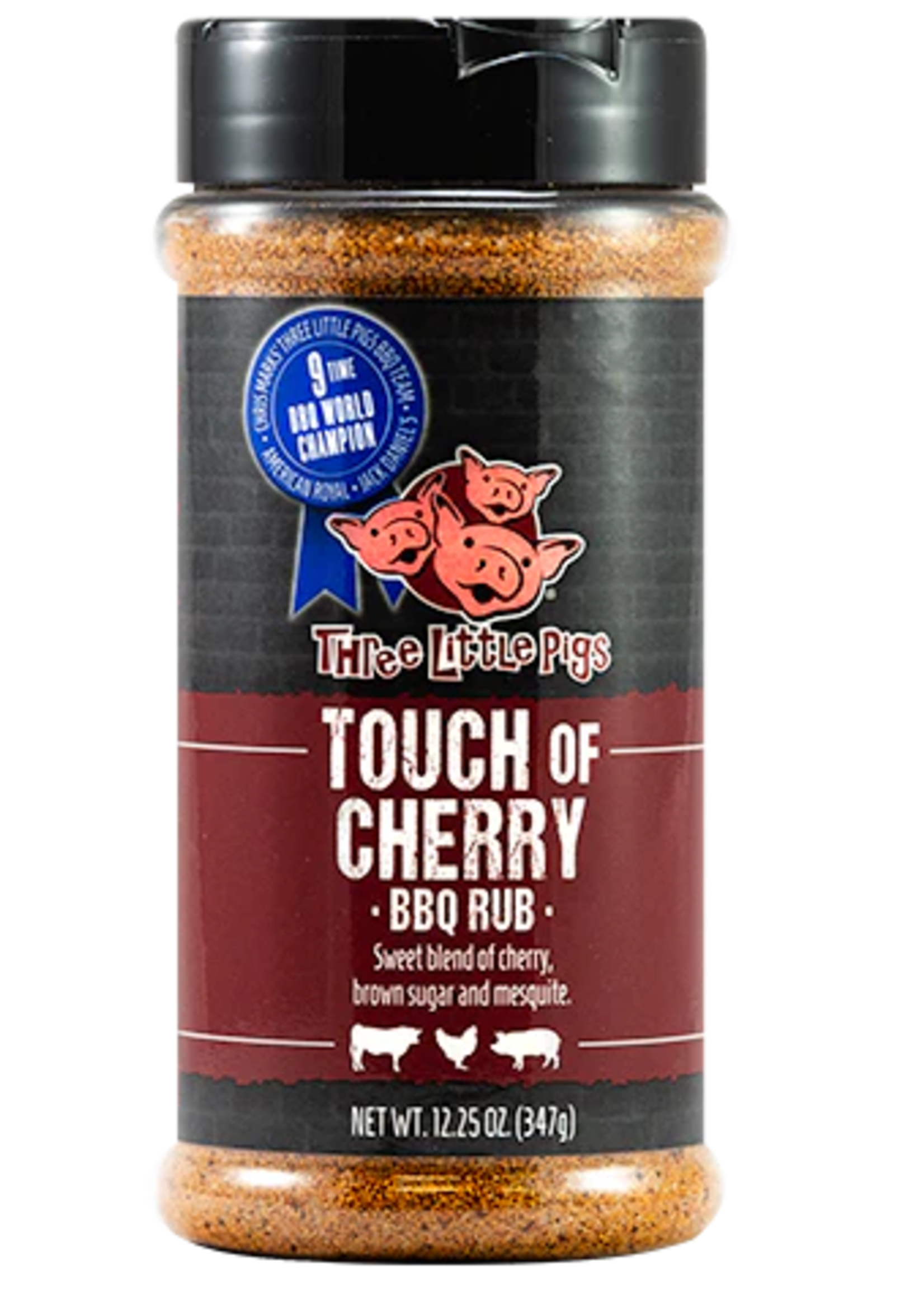 Three Little Pigs Three Little Pigs Touch of Cherry BBQ Rub 6.5oz