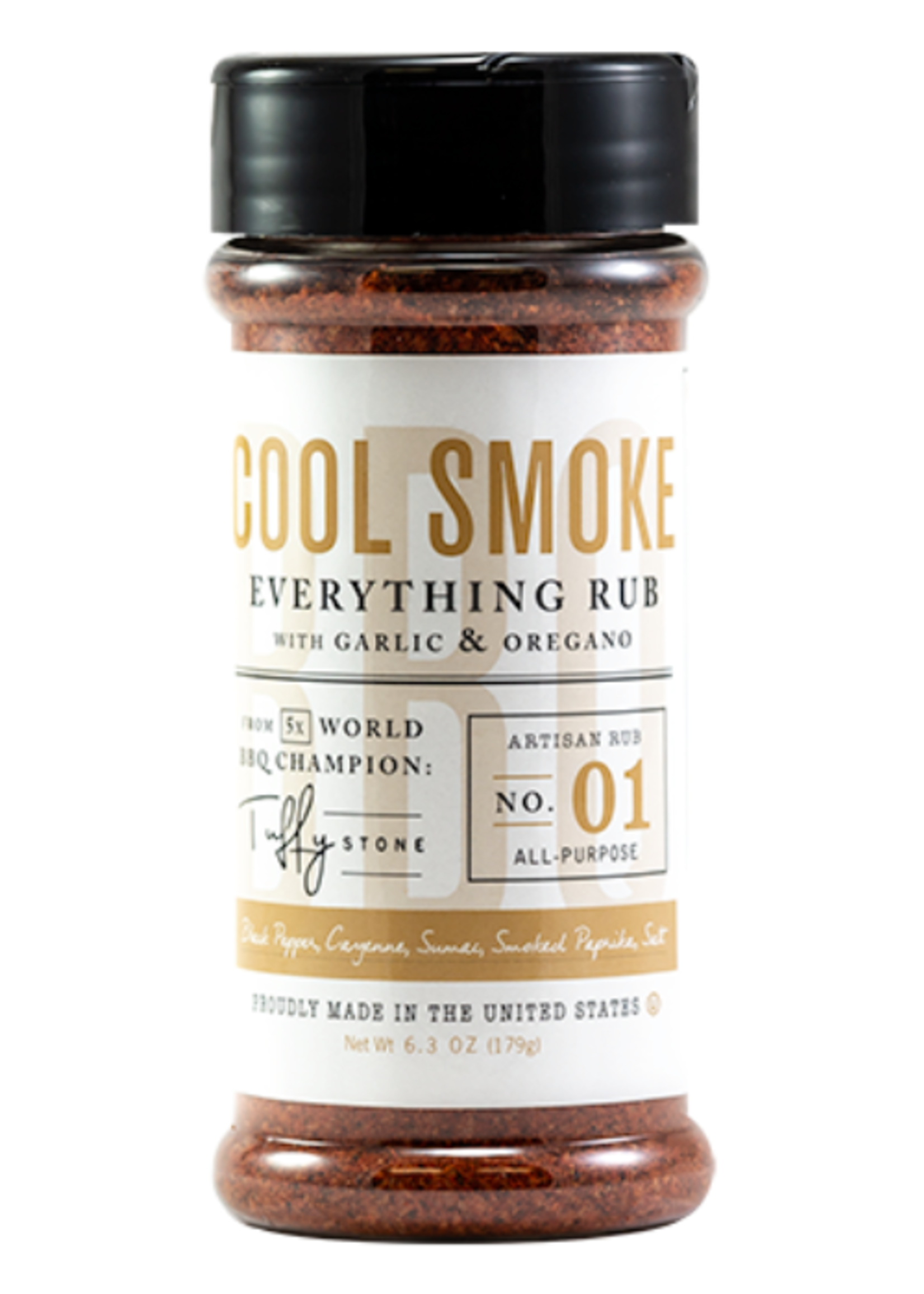 Cool Smoke Tuffy Stone Cool Smoke Everything Rub 6.3oz