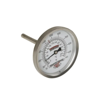Turnpike Smokers Turnpike Smokers Stainless Steel Thermometer 80mm