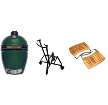 Big Green Egg Big Green Egg Large + Integrated Nest + Handler + Mates