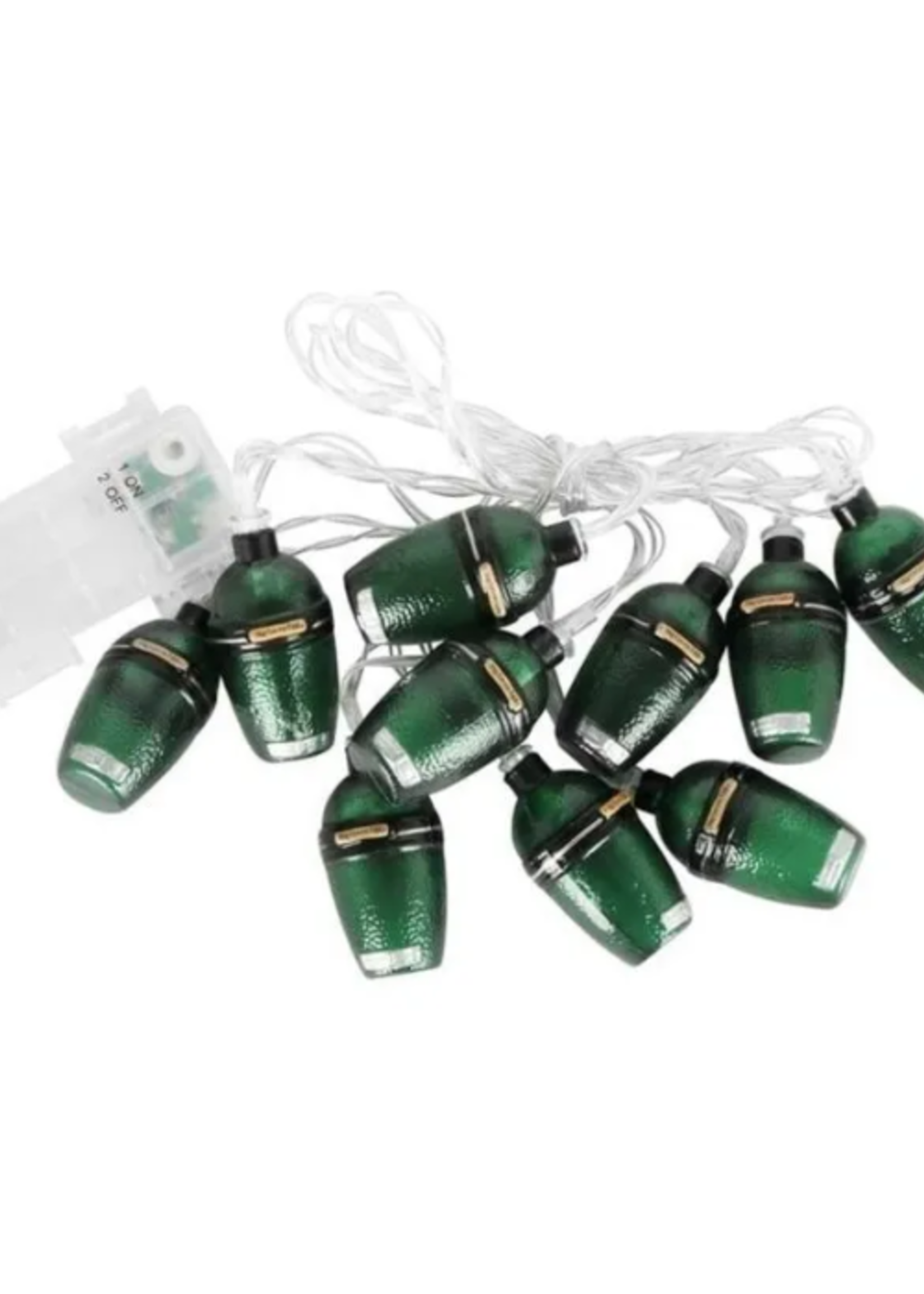 Big Green Egg Big Green Egg Christmas lights