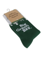 Big Green Egg Big Green Egg Socken Flames Grün/Weiß