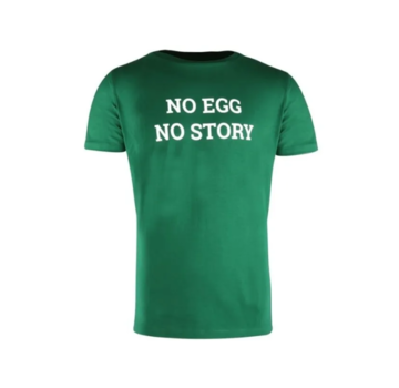 Big Green Egg Big Green Egg T-Shirt No Egg No Story Grün