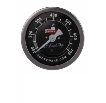 Smokeware Smokeware RVS Thermometer Zwart °F 82mm
