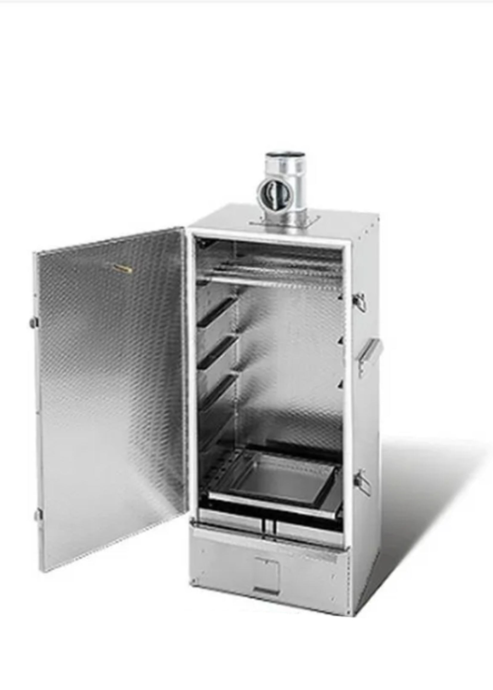 Smoki Vuur&Rook Double walled smoking oven stainless steel 85 cm