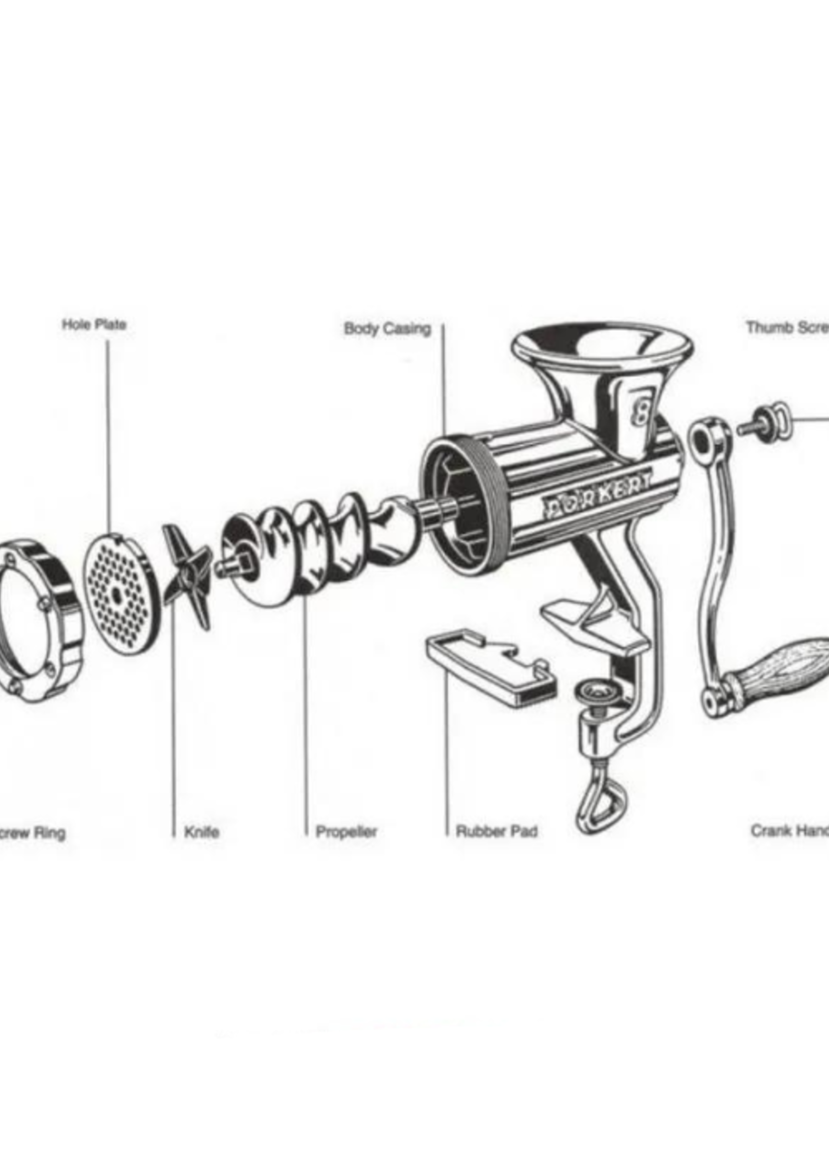 Porkert no22 Crank / Zwengel