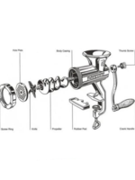 Porkert no10/12 Crank / Zwengel