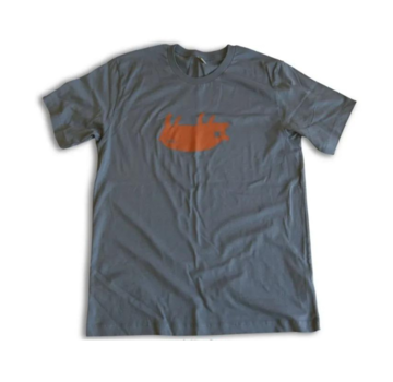 PK Grill PK-Grills-Schwein-T-Shirt in der Asphalt-Orange