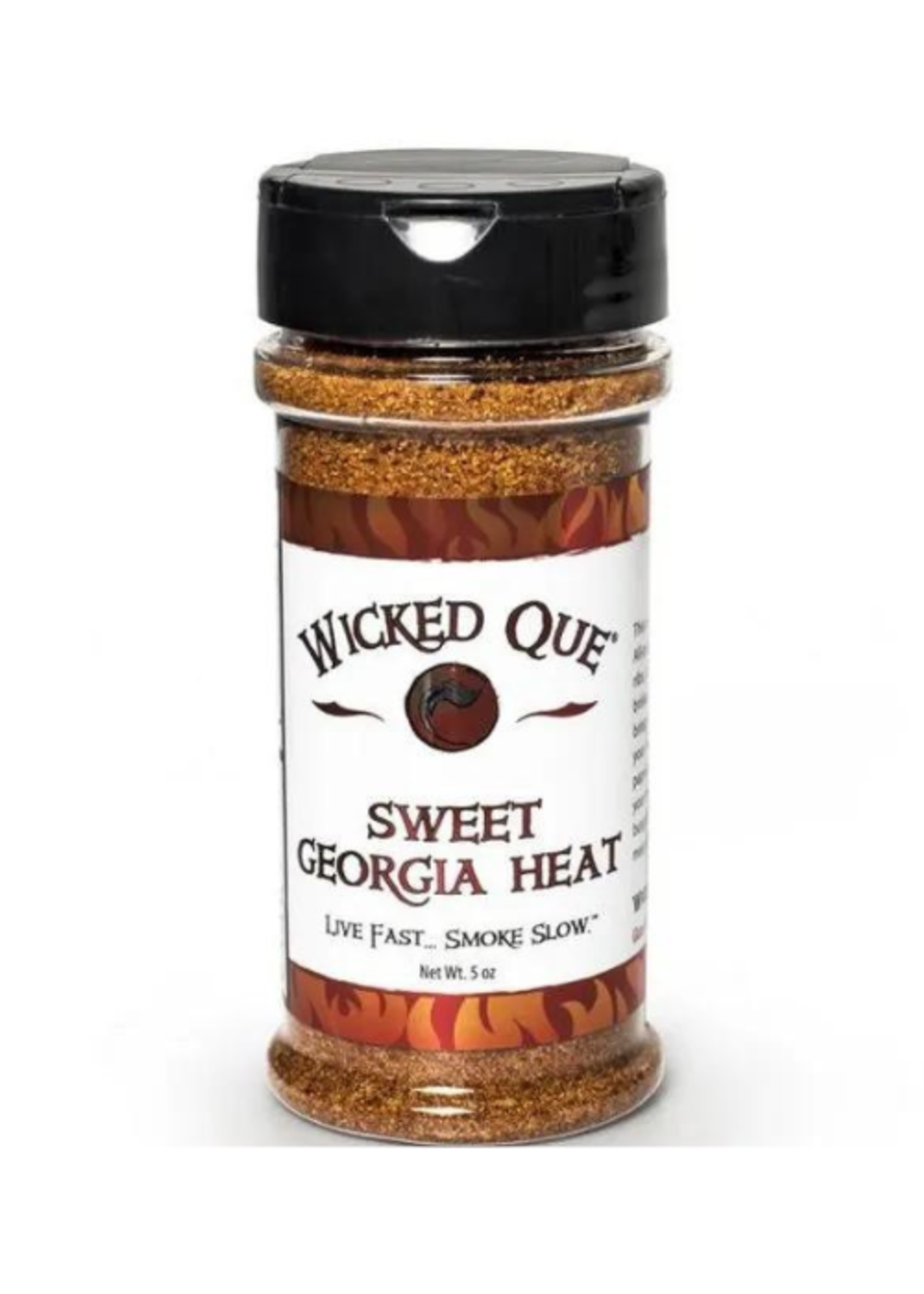 Wicked Que Wicked Que Sweet Georgia Heat BBQ Rub 4.5oz