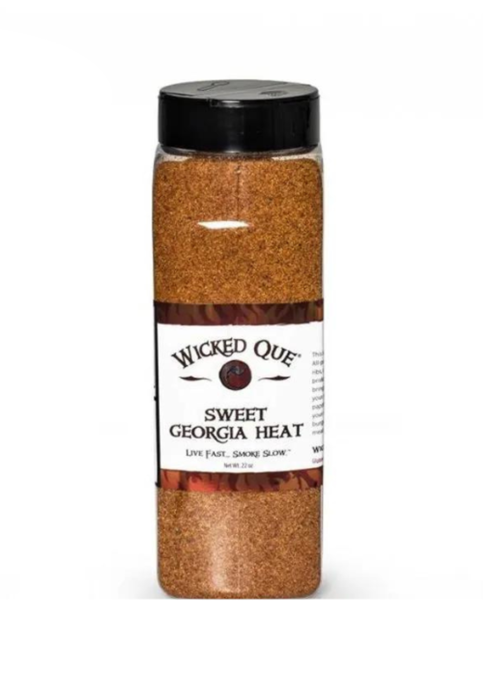 Wicked Que Wicked Que Sweet Georgia Heat BBQ Rub 23oz