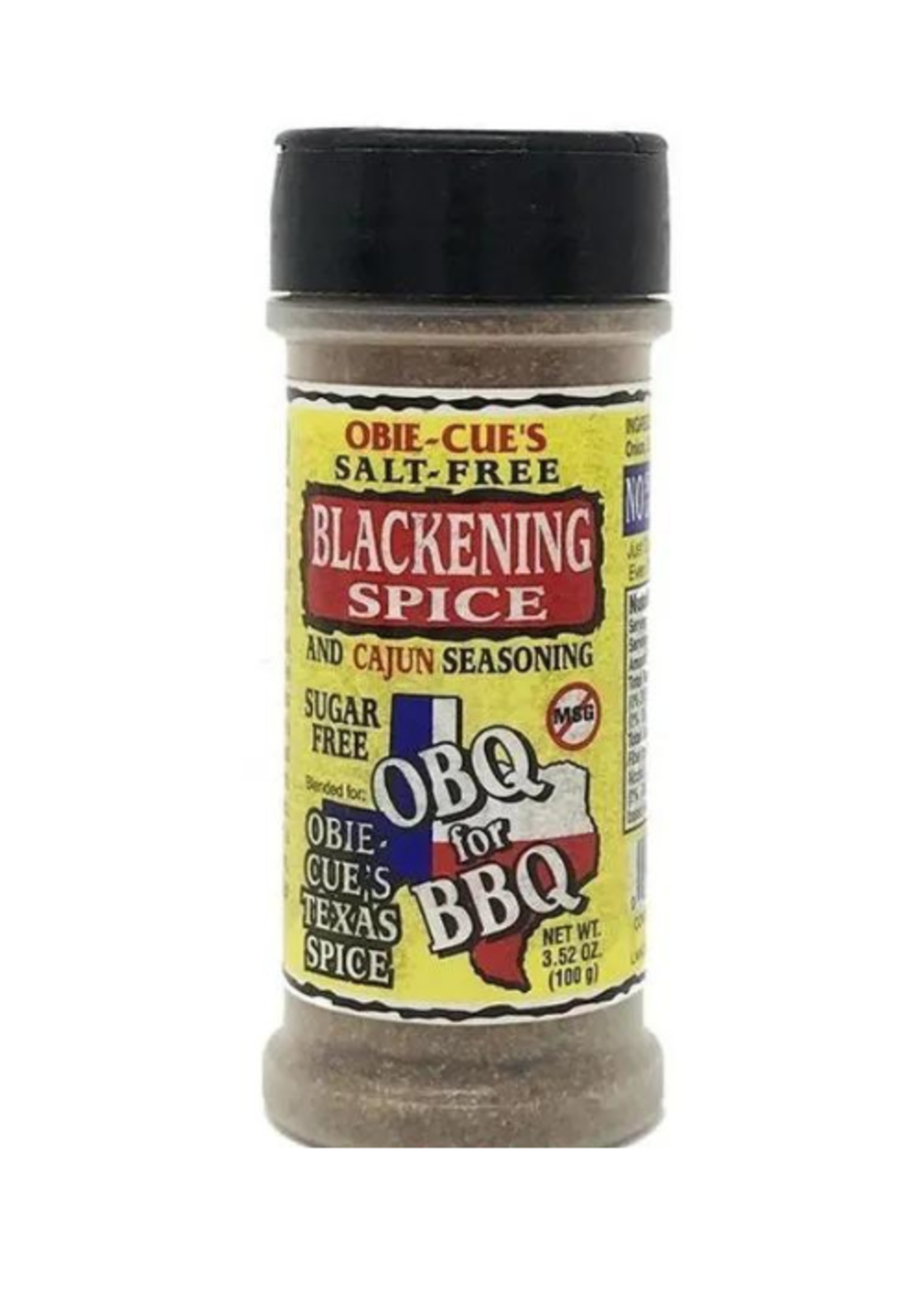 Obie Cue Obie Cue's Blackening Spice 3.52oz