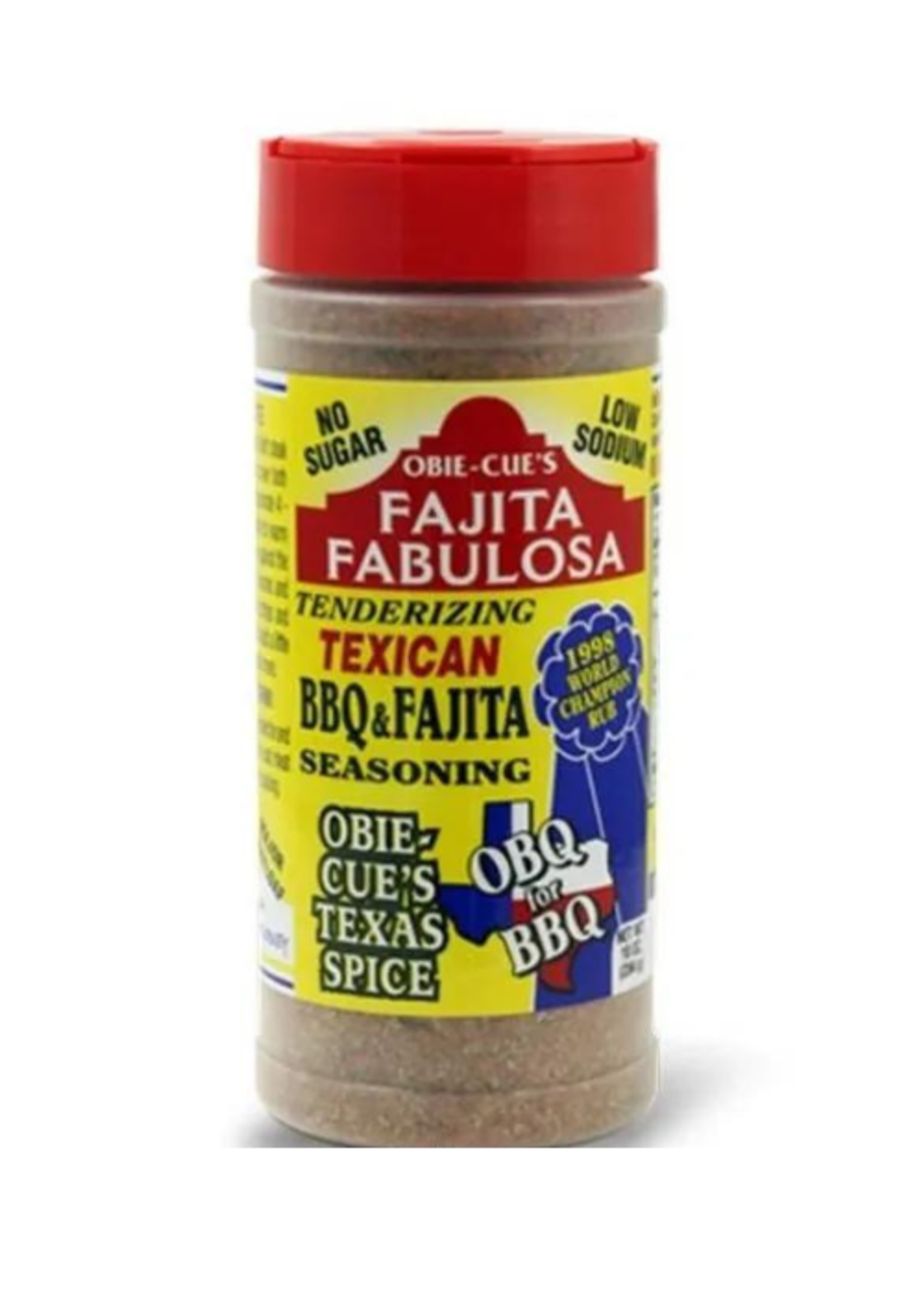 Obie Cue Obie Cue's Fajita Fabulosa Rub 10oz