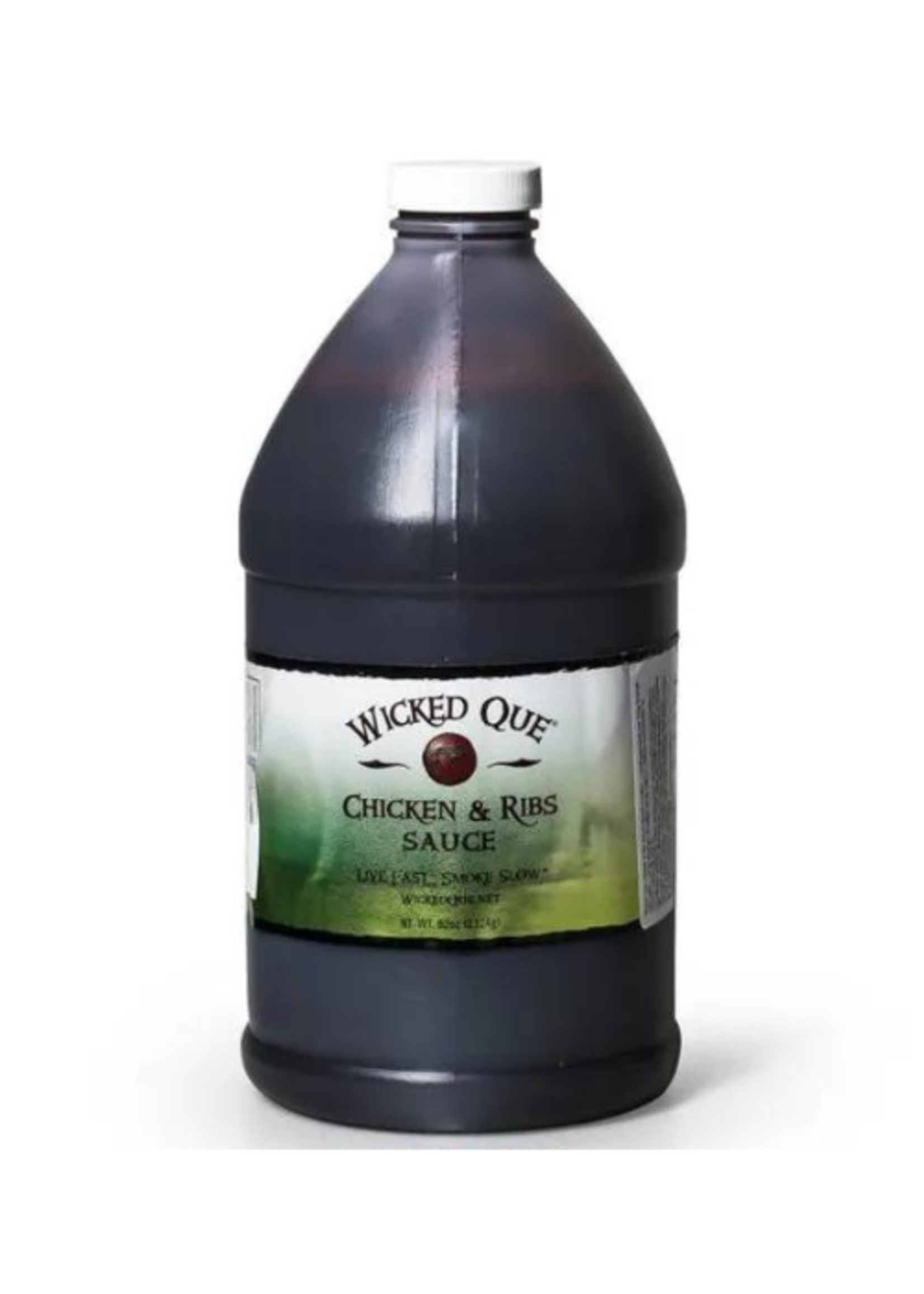 Wicked Que Chicken & Ribs Sauce ½  Gallon