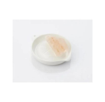 Himalayan Salt Stone With Porcelain Grater