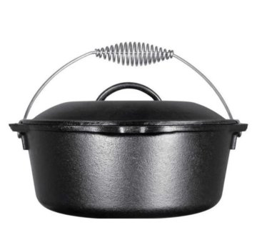 Lodge USA Dutch Oven with Coolgrip 7 Quarts