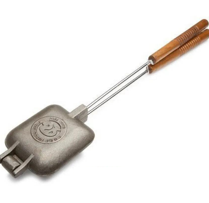 Rome Pie Iron Square Jaffle Iron (Tosti ijzer) Vuur & Rook