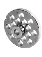 Wolfcut Wolfcut Germany Enterprise 10/12 Stainless Steel Plate with Navel 10 mm