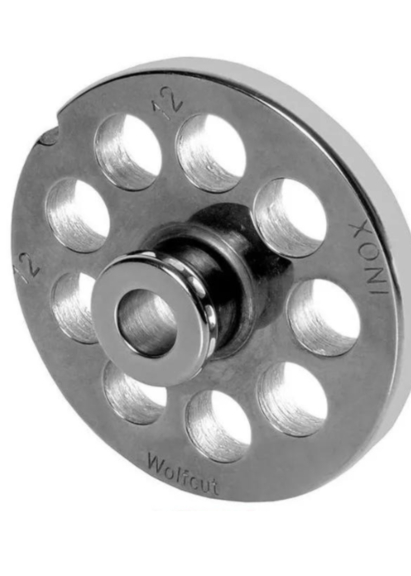 Wolfcut Wolfcut Germany Enterprise 10/12 RVS Plaat met Navel 12 mm