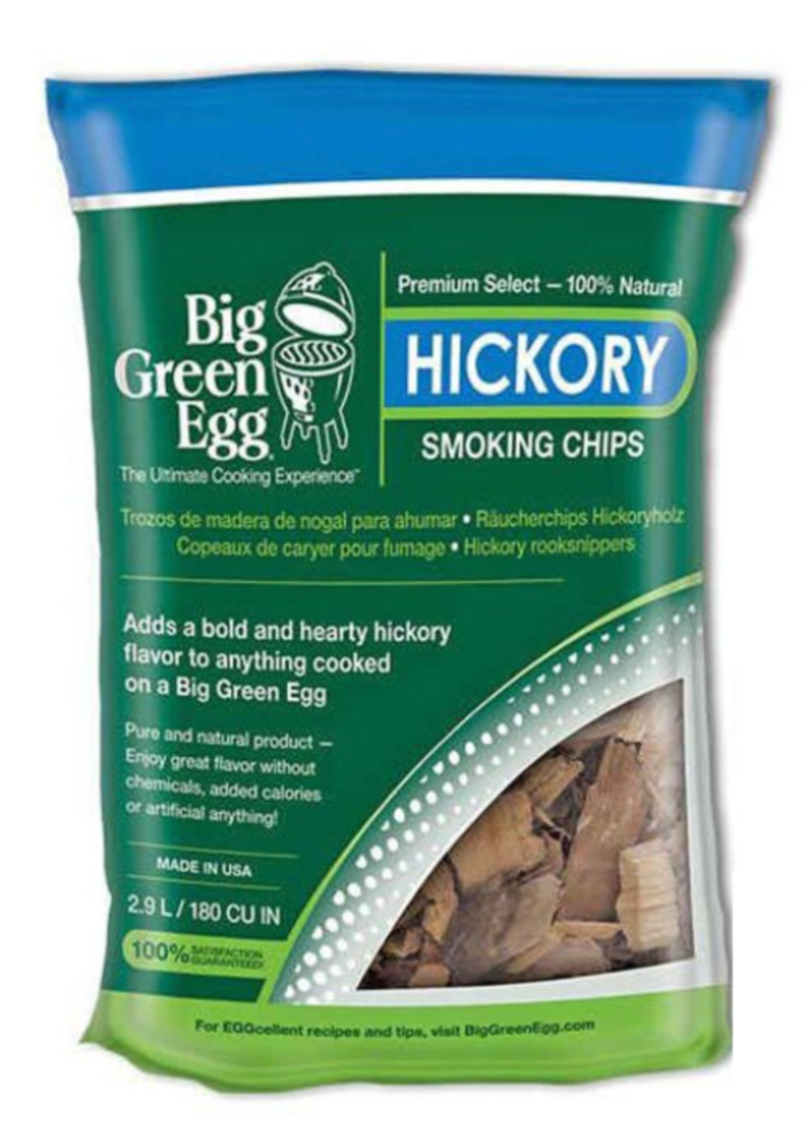 Big Green Egg Big Green Egg Hickory Smoking Chips 2,9 Liter