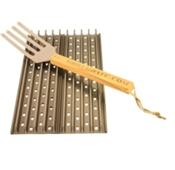 Green Mountain The Original Grill Grate Set for Green Mountain Daniel Boone & Jim Bowie 2 Panels