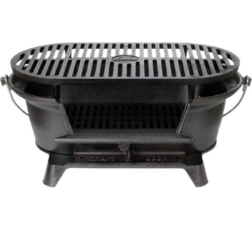 Lodge Lodge USA Cast Iron Sports Man's Grill