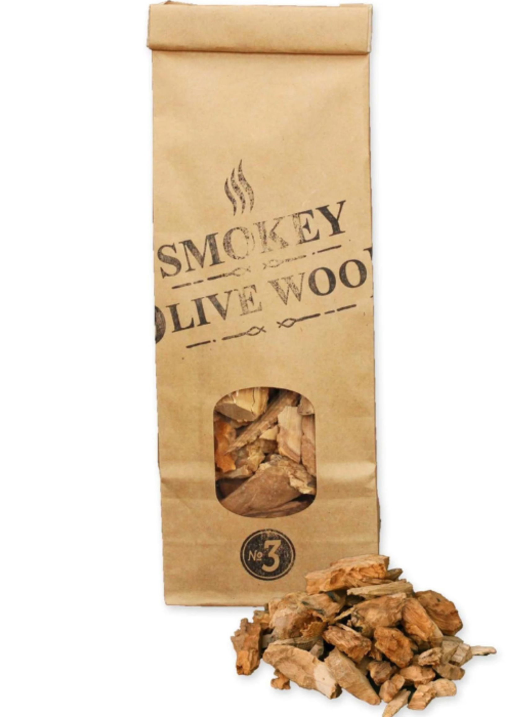 Smokey Olive Wood Smokey Olive Wood Olive Rauchchips 500 ML