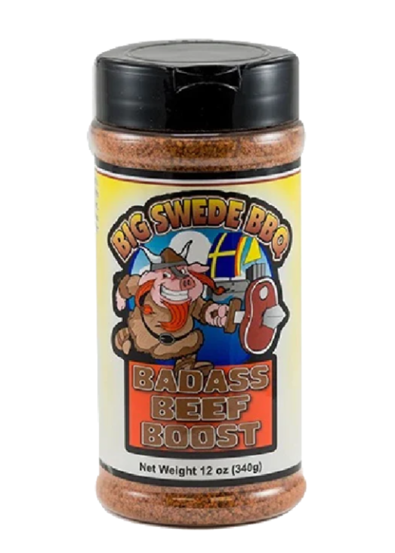 Big Swede BBQ Big Swede BBQ 'Badass Beef Boost' BBQ Rub 12oz