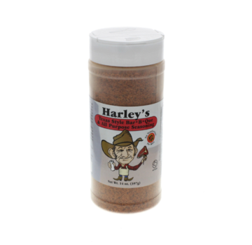 Harley's Harley's Texas Style Bar-B-Que & All Purpose Seasoning - NO MSG 14oz