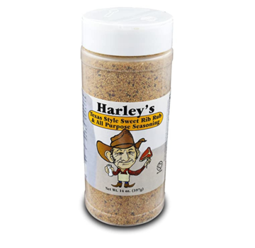 Harley's Harley's Texas Style Sweet Rib Rub & All Purpose Seasoning 14oz