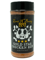 Loot n Booty Loot n Booty BBQ Gold Star Chicken Rub 13oz