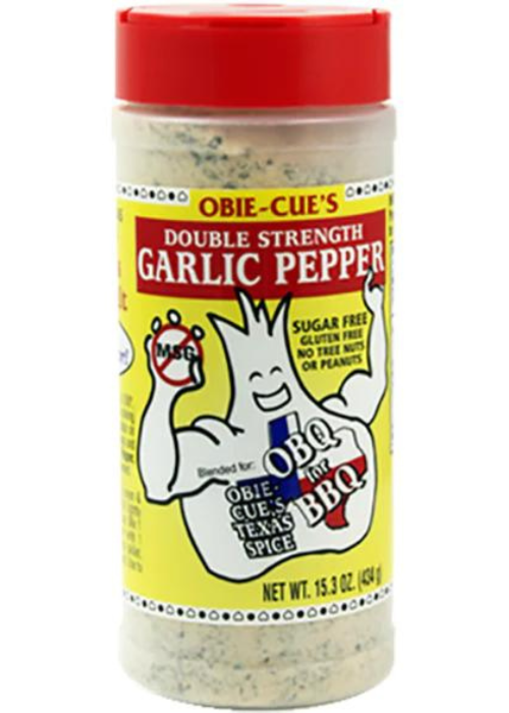 Obie Cue Obie Cue's Garlic Pepper 15.3oz