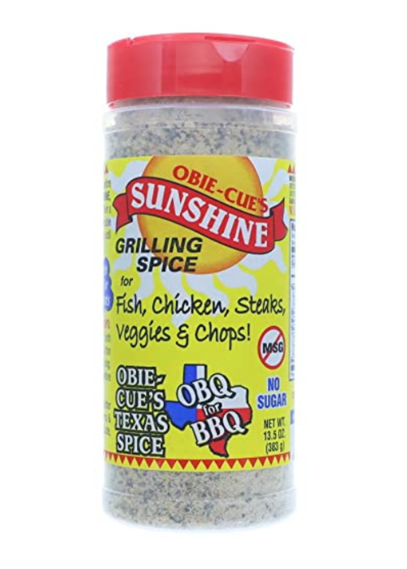 Obie Cue Obie Cue's Sunshine Rub 13oz