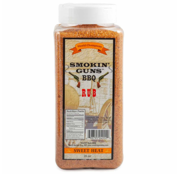 Smokin Guns Smokin' Guns BBQ Sweet Heat Rub 26 oz