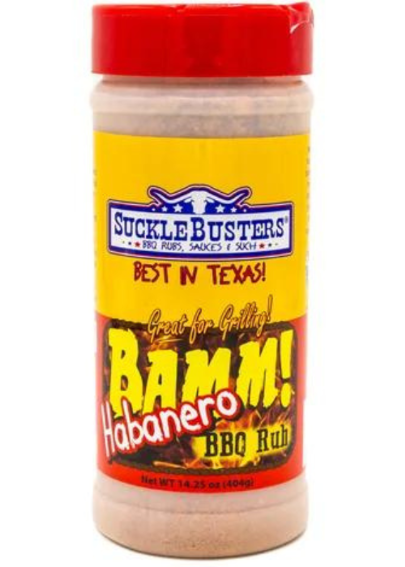 SuckleBusters SuckleBusters Bamm! Habanero BBQ Rub 14,25oz