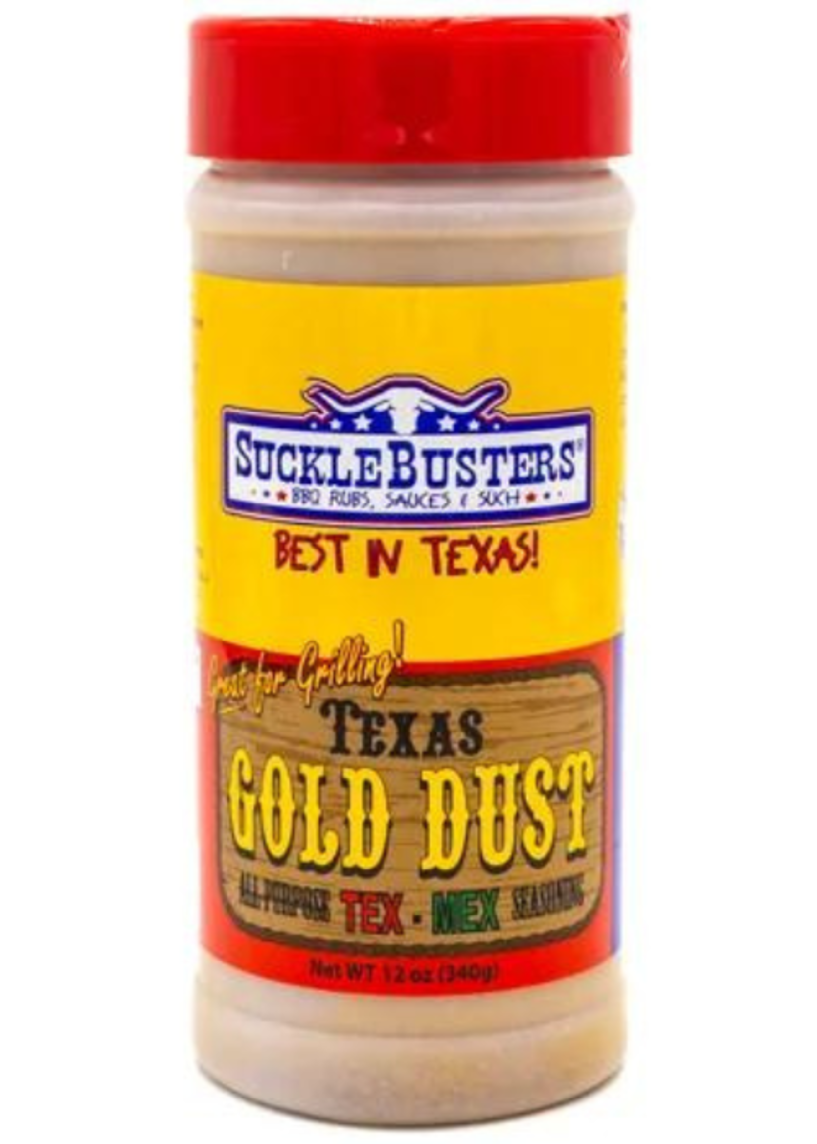 SuckleBusters SuckleBusters Texas Gold Dust All Purpose Rub 12oz