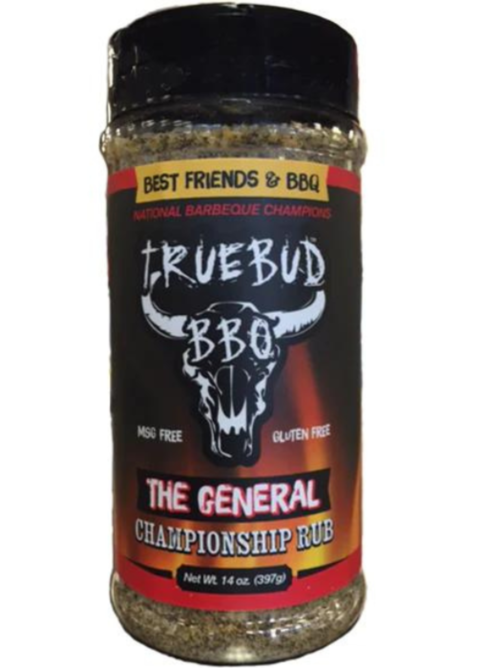 Truebud The General Championship Rub 14oz