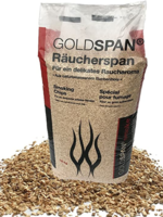 Vuur & Rook Goldspan Beech Smoke Chips Coarse 15 kilos