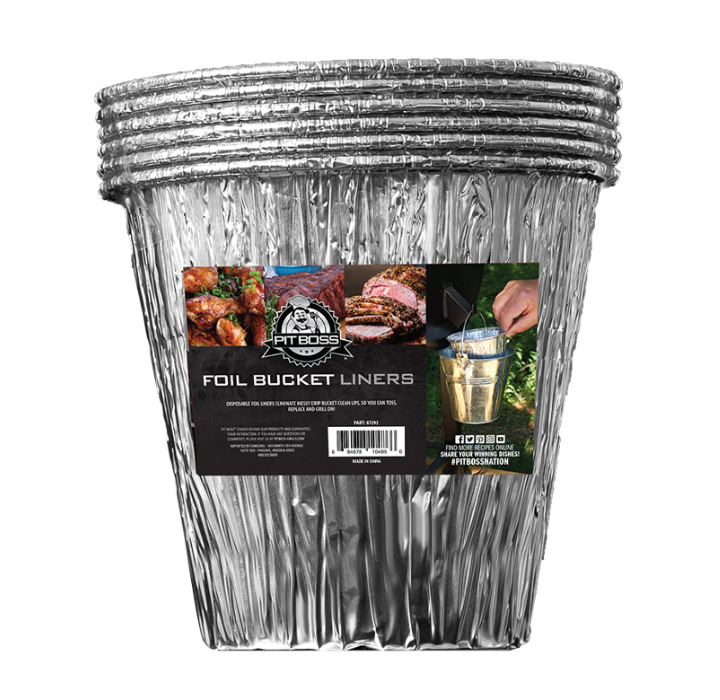 Pit Boss Aluminium Emmer Drip Pan 6 stuks Vuur & Rook