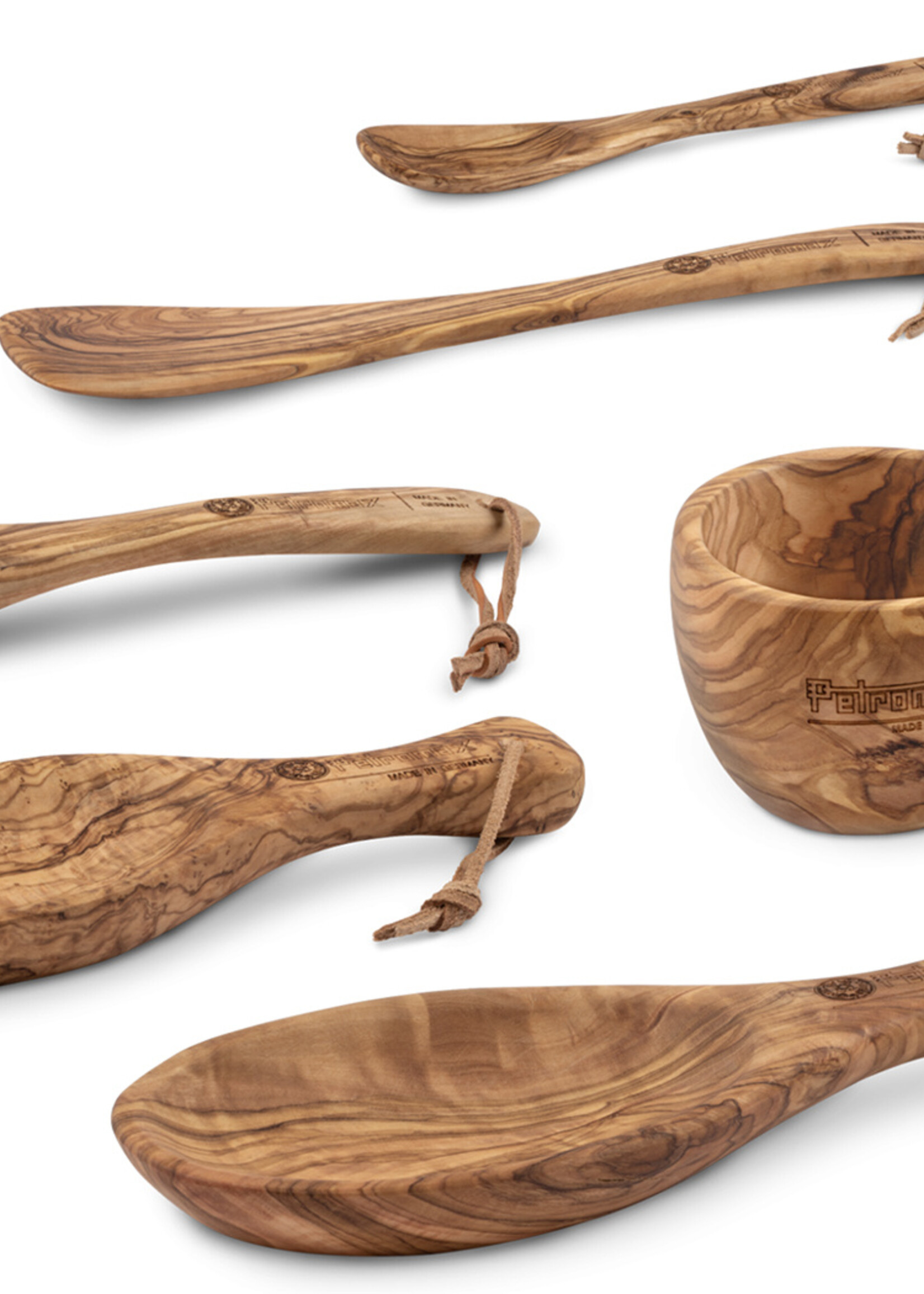 Petromax Petromax Flat Bowl Olive wood 25 cm