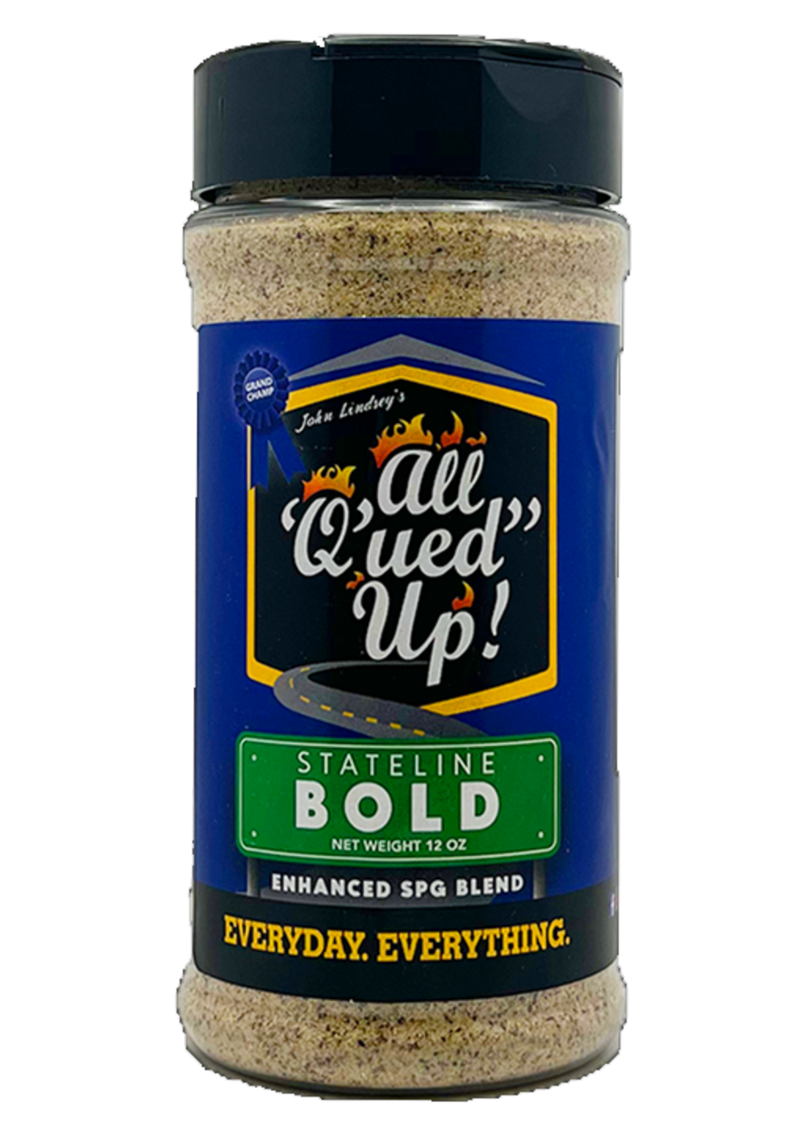 All Q'ued Up All Q'ued Up! Stateline Bold 12 oz