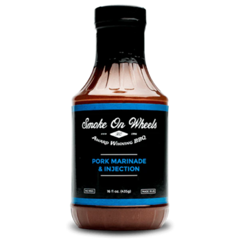 Smoke On Wheels Rauch auf Rädern Schweinefleisch Marinade & Injection 16oz