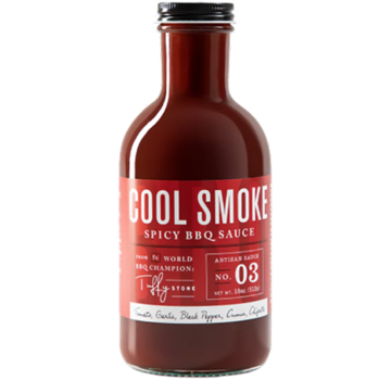 Cool Smoke Tuffy Stone Cool Smoke BBQ Red Sauce 18oz