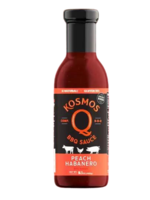 Kosmos Kosmos Peach Habanero BBQ Sauce 16.5oz