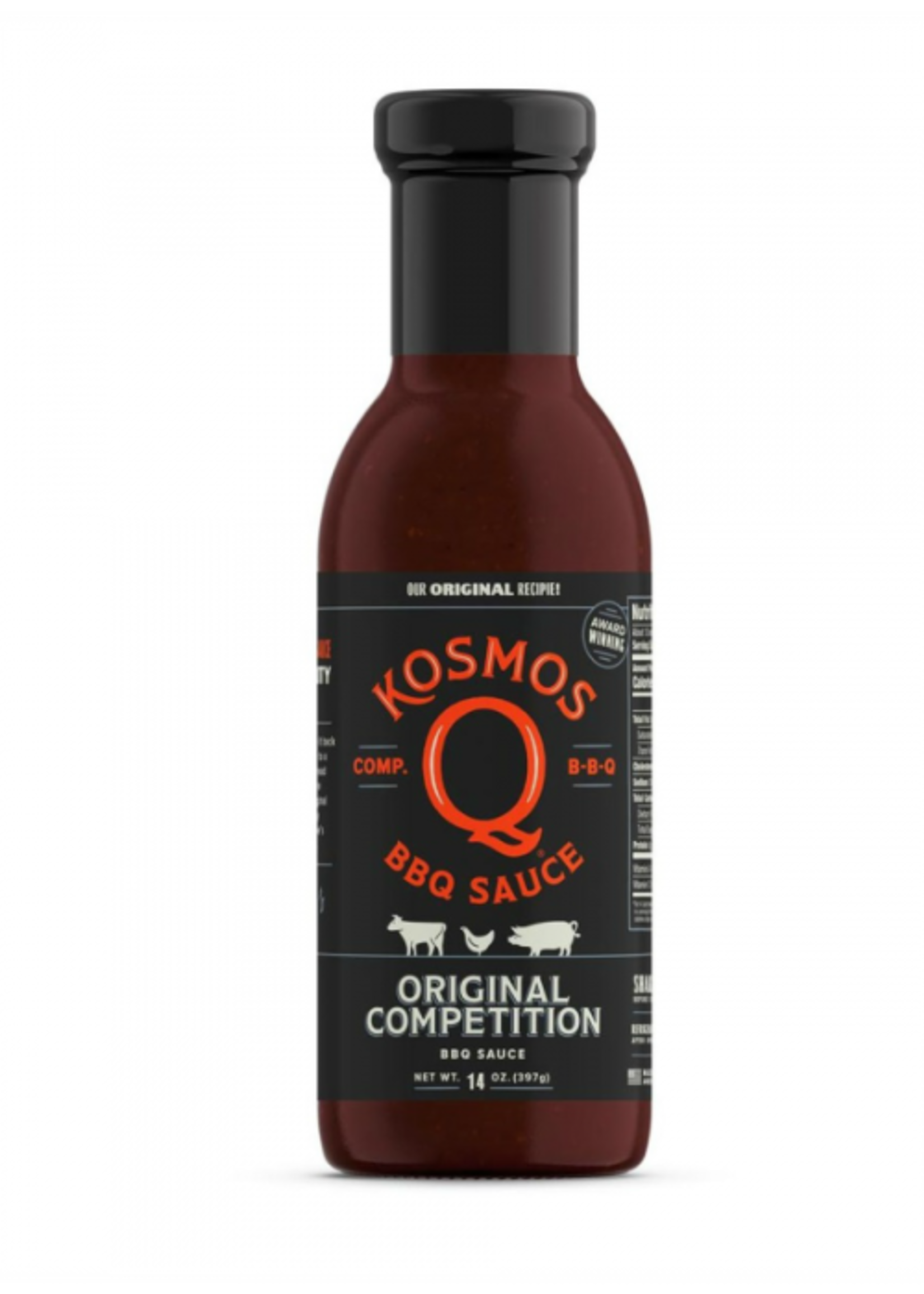 Kosmos Kosmos Competition BBQ Sauce 14oz